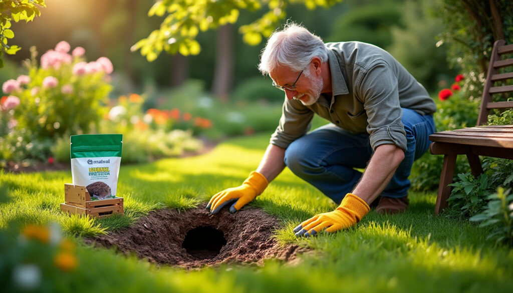 Comment se débarrasser des taupes dans le jardin ?