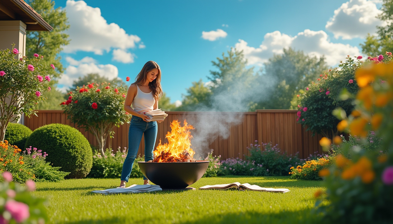 découvrez la réglementation sur le brûlage de papiers dans votre jardin : lois, risques, alternatives et conseils pratiques pour gérer vos déchets en toute légalité et sécurité.