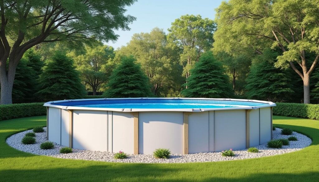 Que mettre sous une piscine hors sol ?