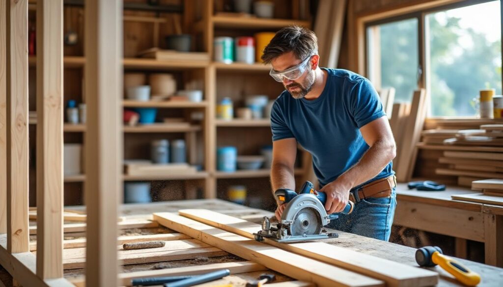 Comment fabriquer une cloison en bois soi-même ?