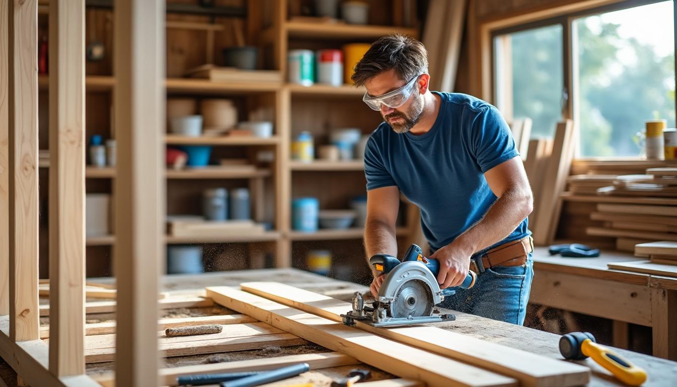 Comment fabriquer une cloison en bois soi-même ?