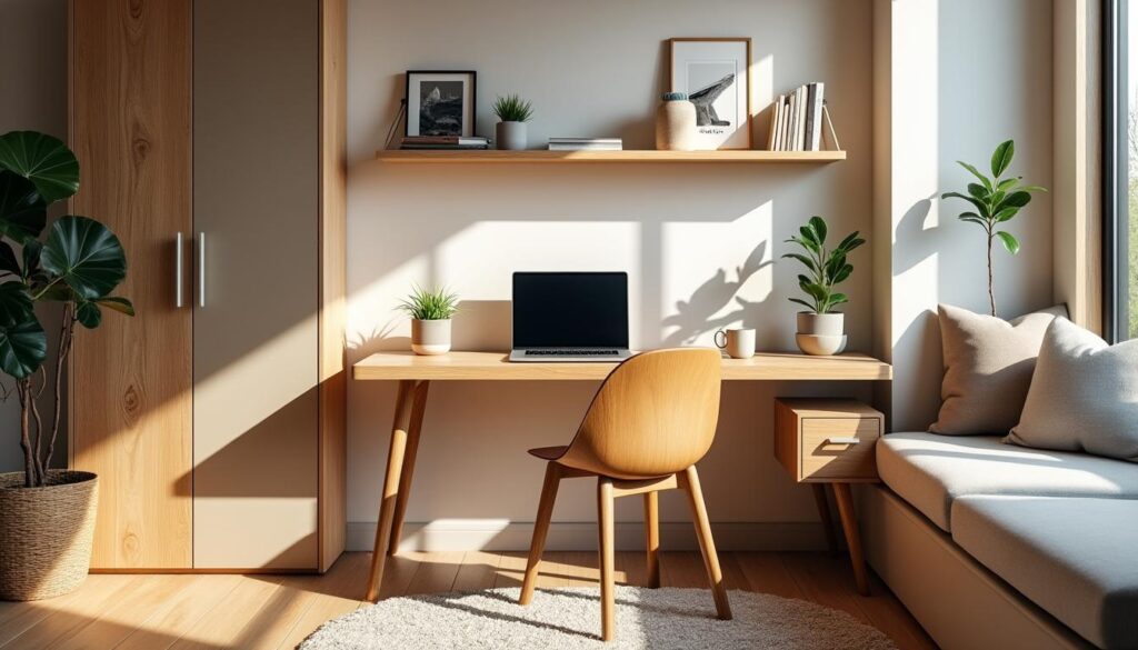 Comment intégrer un coin bureau dans un petit espace ?