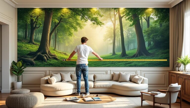 Comment poser un papier peint panoramique ?