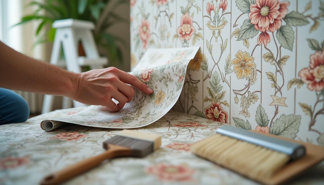 Peut-on coller du papier peint sur du papier intissé ?