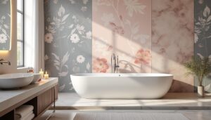 découvrez nos conseils pour choisir le papier peint idéal pour votre salle de bain : motifs, matières résistantes à l’humidité et astuces déco pour créer un espace unique et tendance.