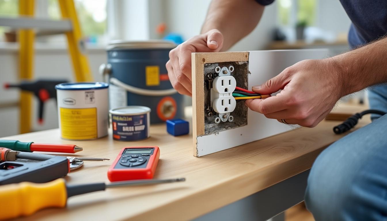 Comment installer une prise électrique murale soi-même ?