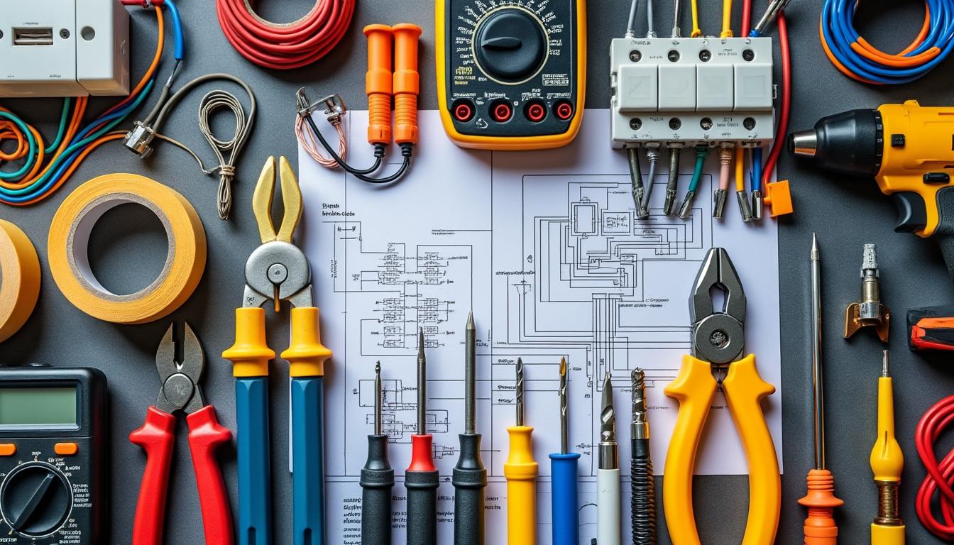 Quels outils faut-il pour faire une installation électrique complète ?