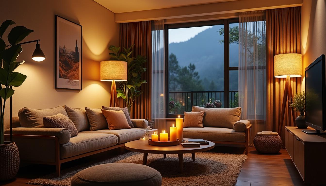 Quels types d’éclairage privilégier pour un salon cocooning ?