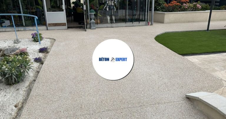Béton désactivé : un revêtement extérieur largement utilisé