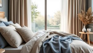 découvrez nos conseils pour assortir harmonieusement votre literie et vos rideaux afin de créer une ambiance décorative élégante et chaleureuse dans votre chambre.