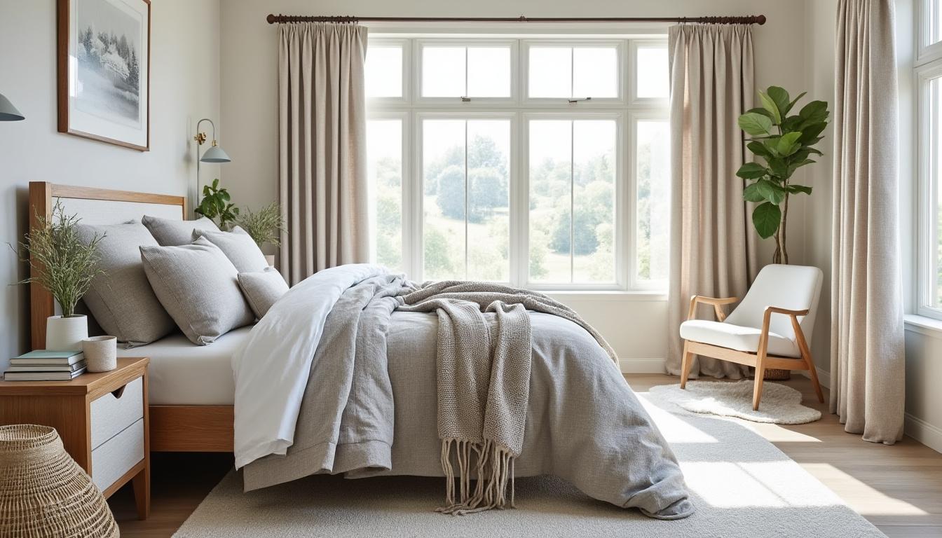 découvrez nos conseils pratiques pour assortir parfaitement votre literie et vos rideaux, et créez une ambiance harmonieuse et élégante dans votre chambre.