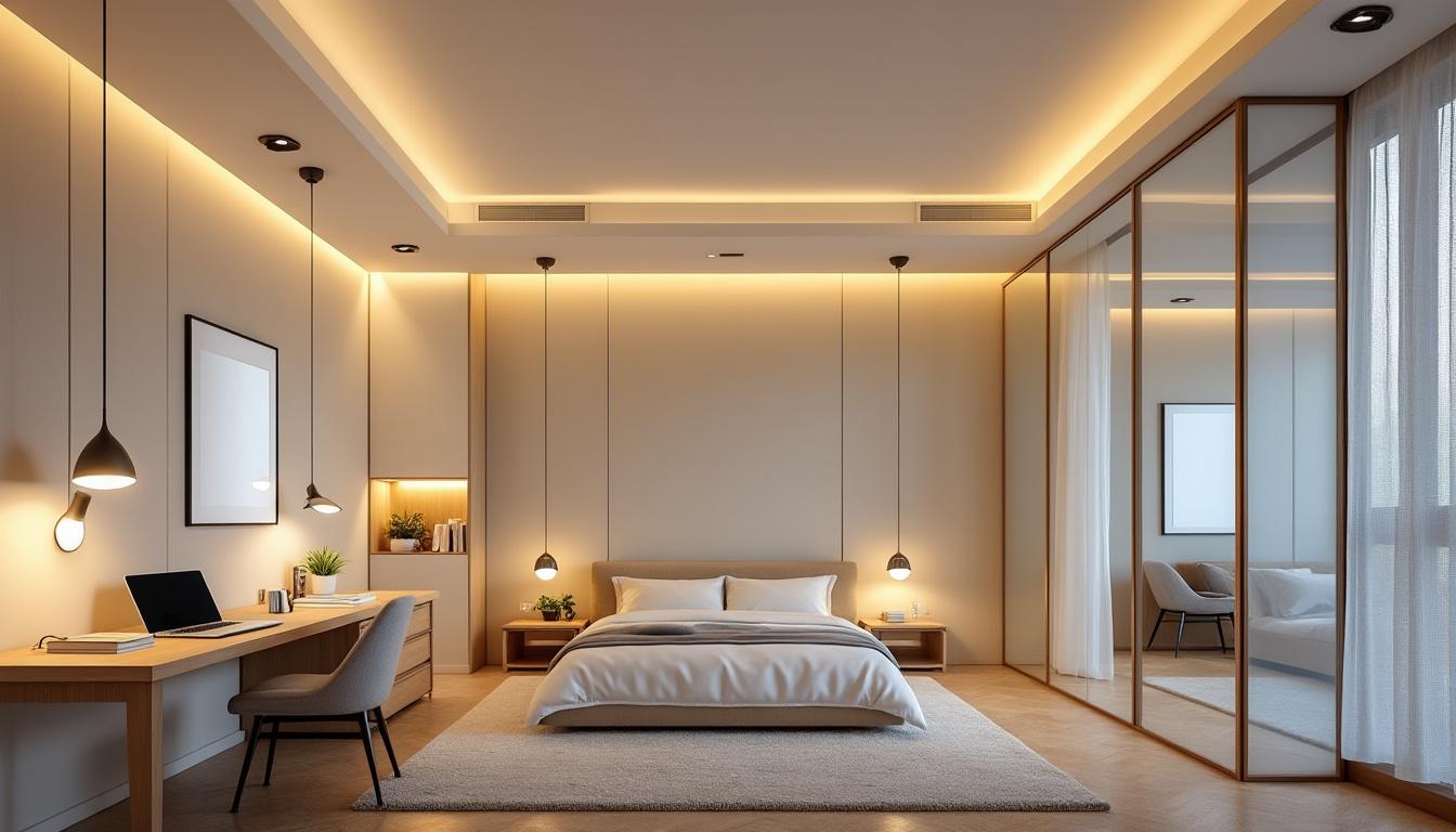 découvrez des idées de décoration murale adaptées pour illuminer et agrandir visuellement une chambre sans fenêtres, en jouant avec les couleurs, les miroirs et les accessoires.