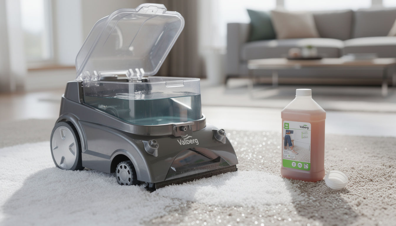 Quel produit mettre dans une shampouineuse Valberg​ ?