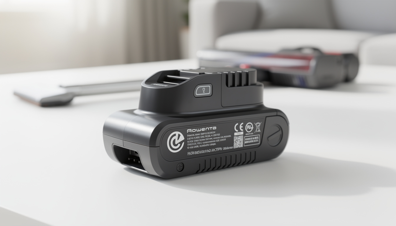 Combien coute la batterie neuve d&rsquo;un aspirateur sans fils Rowenta ?