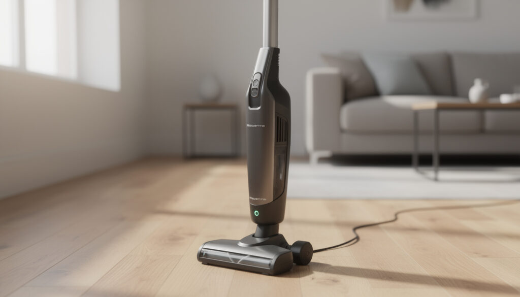 Combien de temps pour charger un aspirateur balai Rowenta 12volts ?