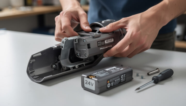 Comment changer la batterie d&rsquo;un aspirateur Rowenta air force extreme 24v ?