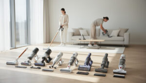 Découvrez nos conseils pratiques pour choisir l'aspirateur balai adapté à vos besoins, alliant performance, autonomie et maniabilité.