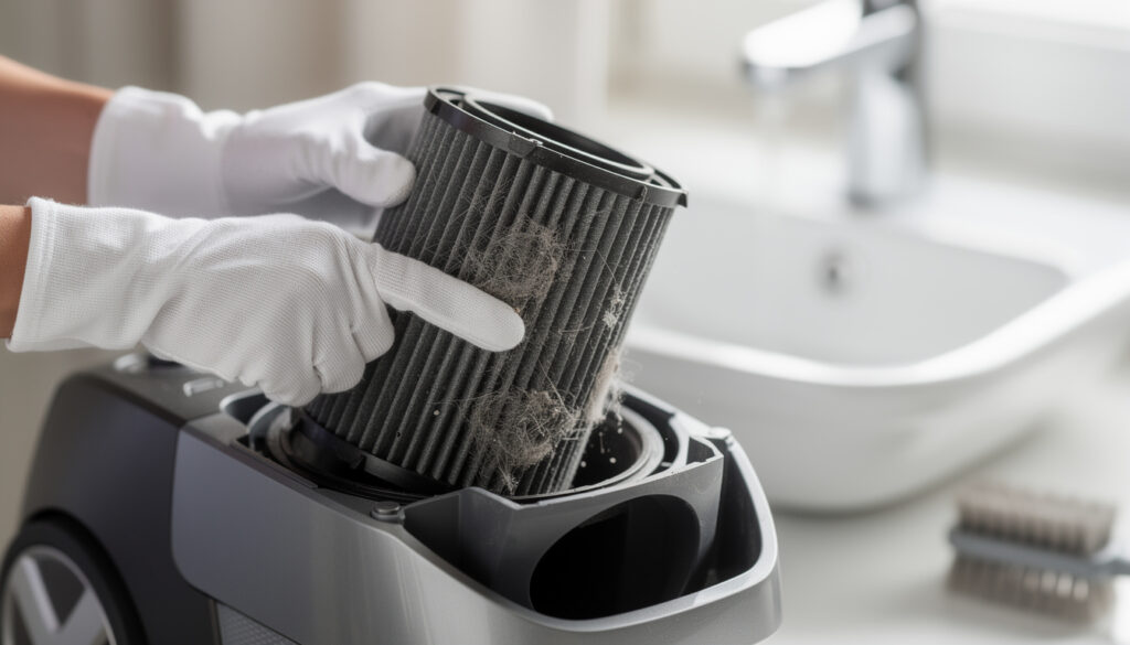 Comment nettoyer le filtre d&rsquo;un aspirateur Rowenta ?