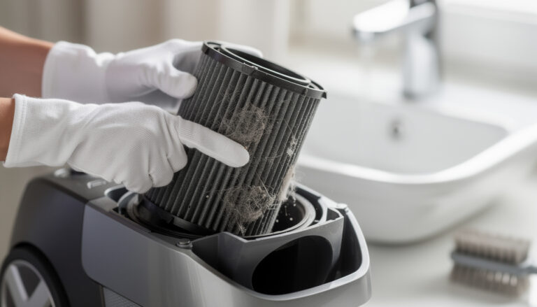 Comment nettoyer le filtre d&rsquo;un aspirateur Rowenta ?