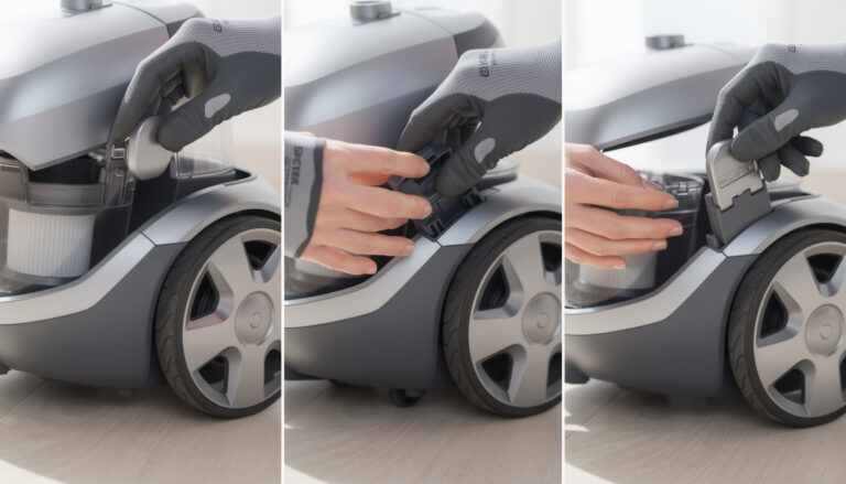 Comment ouvrir un aspirateur Rowenta silence force ?