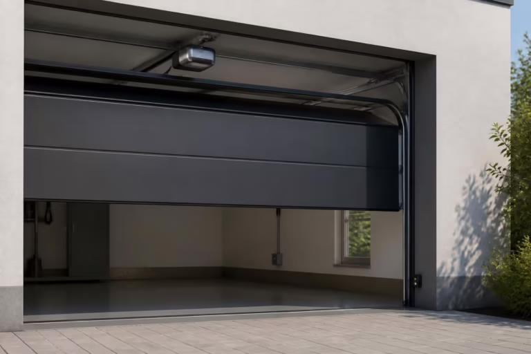 Pourquoi ma porte de garage Hörmann s&rsquo;arrête à mi-course puis remonte ?