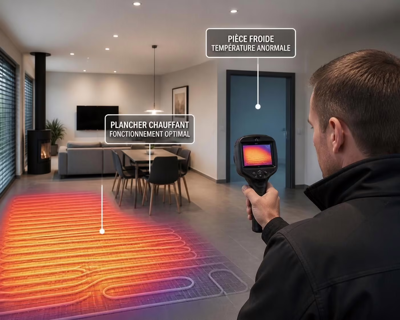 découvrez les causes possibles pour lesquelles votre plancher chauffant reste froid dans une seule pièce et comment y remédier efficacement.